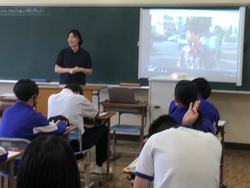 3年生　家庭科の授業