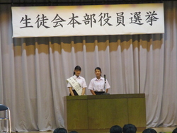 生徒会役員選挙