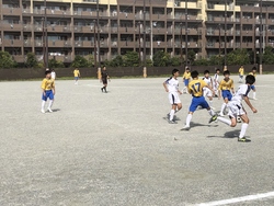 サッカー部新人戦