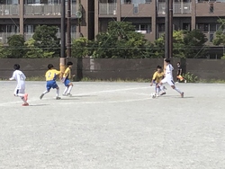 サッカー部新人戦