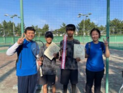 男子テニス部優勝