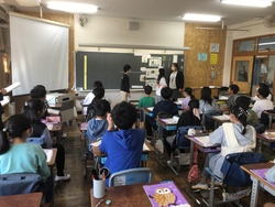 見明川小学校合同訪問