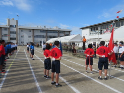 開会応援