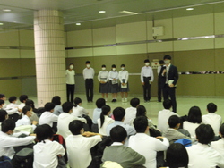 出発式1
