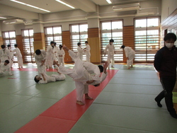 柔道の授業