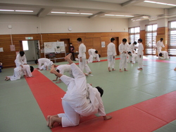 柔道の授業