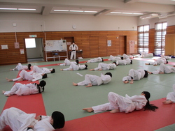 柔道の授業