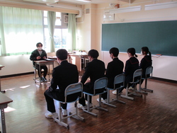 県内私立入試前日