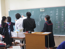 明海大生の授業参観