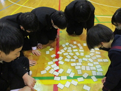 進路団結式