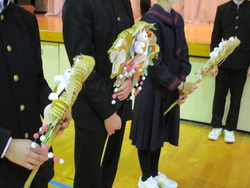 進路団結式