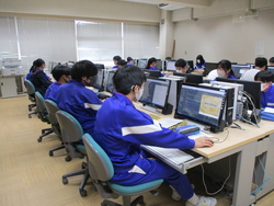 3年生プログラミングの授業