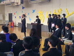 三年生を送る会