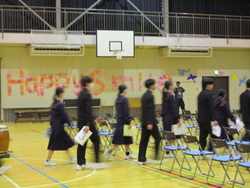 三年生を送る会