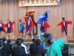 三年生を送る会