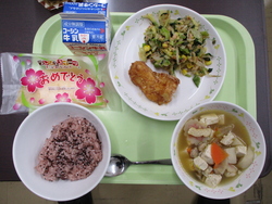 最後の給食