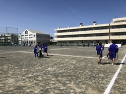 体育祭前日準備
