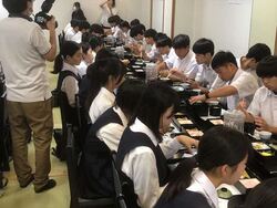 食事の様子