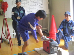 避難所運営体験