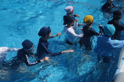 2年女子水泳学習