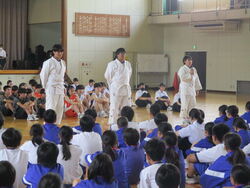 部活動壮行会