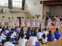 部活動壮行会