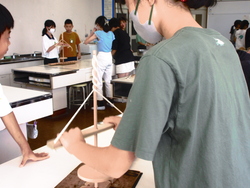火をつける