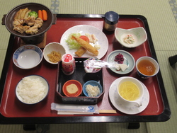 夕食