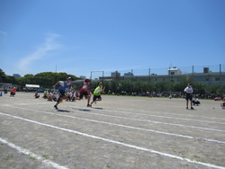 色別対抗リレー