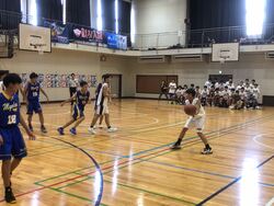 総体：男子バスケットボール部