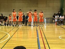 総体：女子バスケットボール部