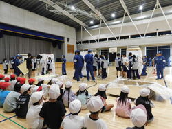避難所運営体験見学