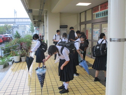 雨の1日
