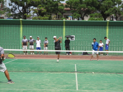 男子テニス新人戦