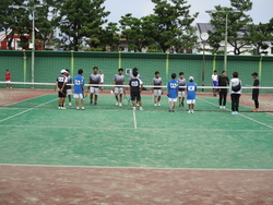 男子テニス新人戦