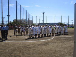 野球部の新人戦