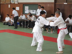 柔道新人大会