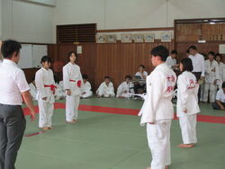 柔道新人大会