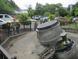 高洲中央公園では、震災の時に