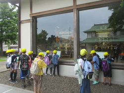 神輿の展示が