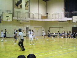 女子バスケット新人戦