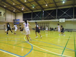 女子バスケット新人戦