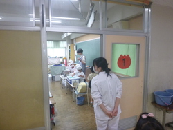 給食の様子