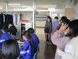 6年生学校見学