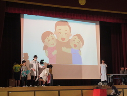 はるかぜ学級の発表