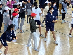 20241121　美浜中学校区　合同授業が行われました。