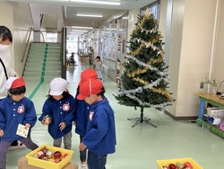 20241128　こども園　お昼ごはん直前
