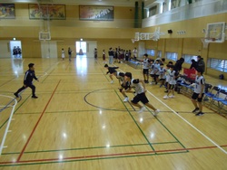 20241130　浦安市小学校ミニバスケットボール交流会
