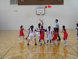 20241207　浦安市小学校ミニバスケットボール交流試合