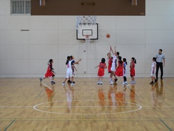 20241207　浦安市小学校ミニバスケットボール交流試合